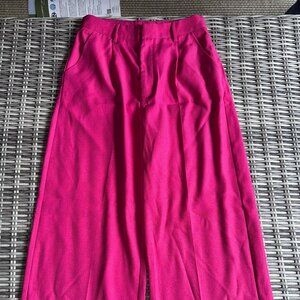 pink XS work pants